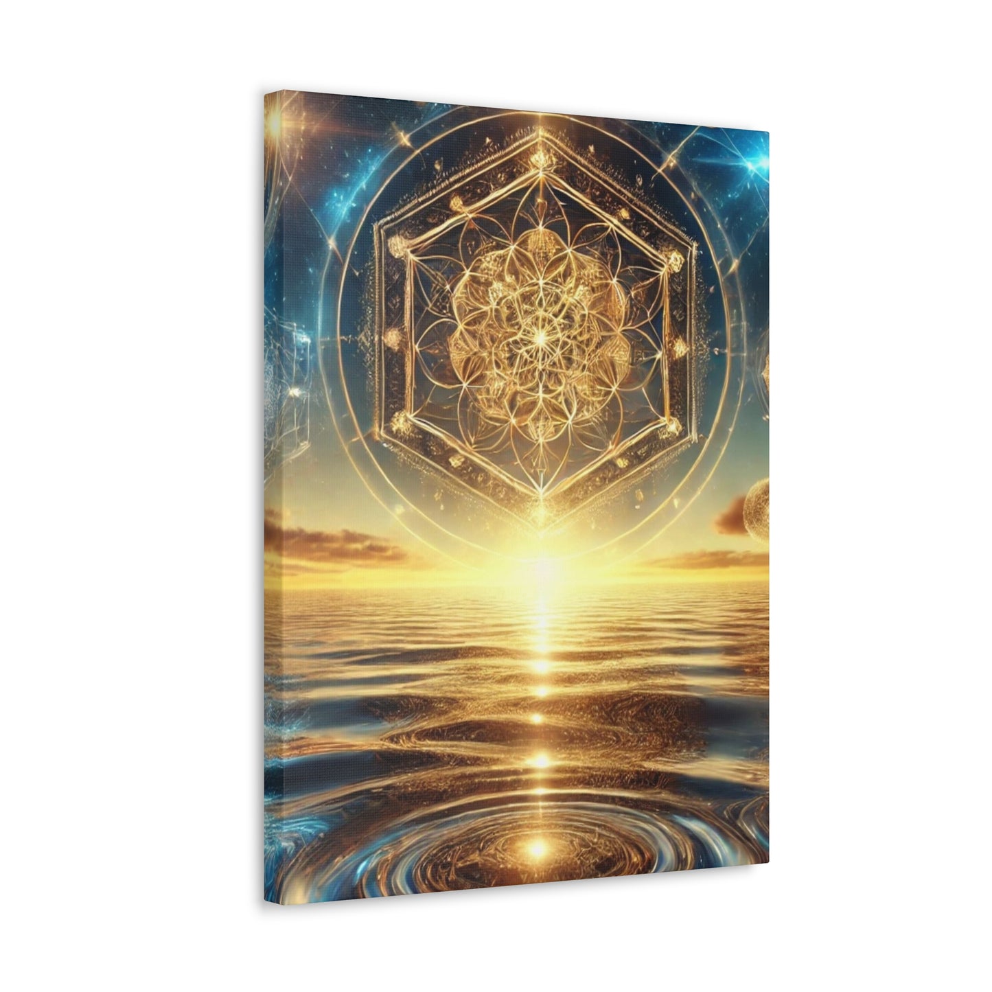 Sacred Geometry Art Canvas Ed. 96