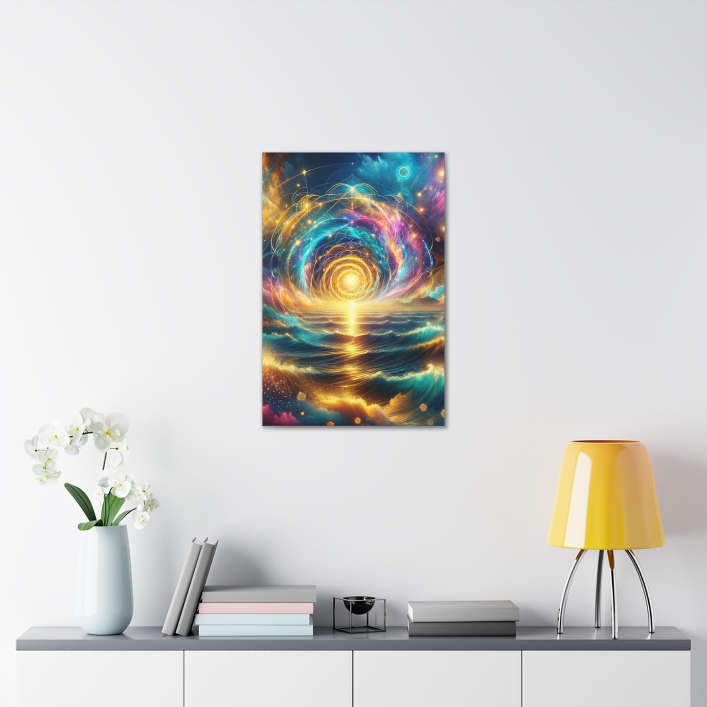 Serene Ocean Art Canvas Ed. 17