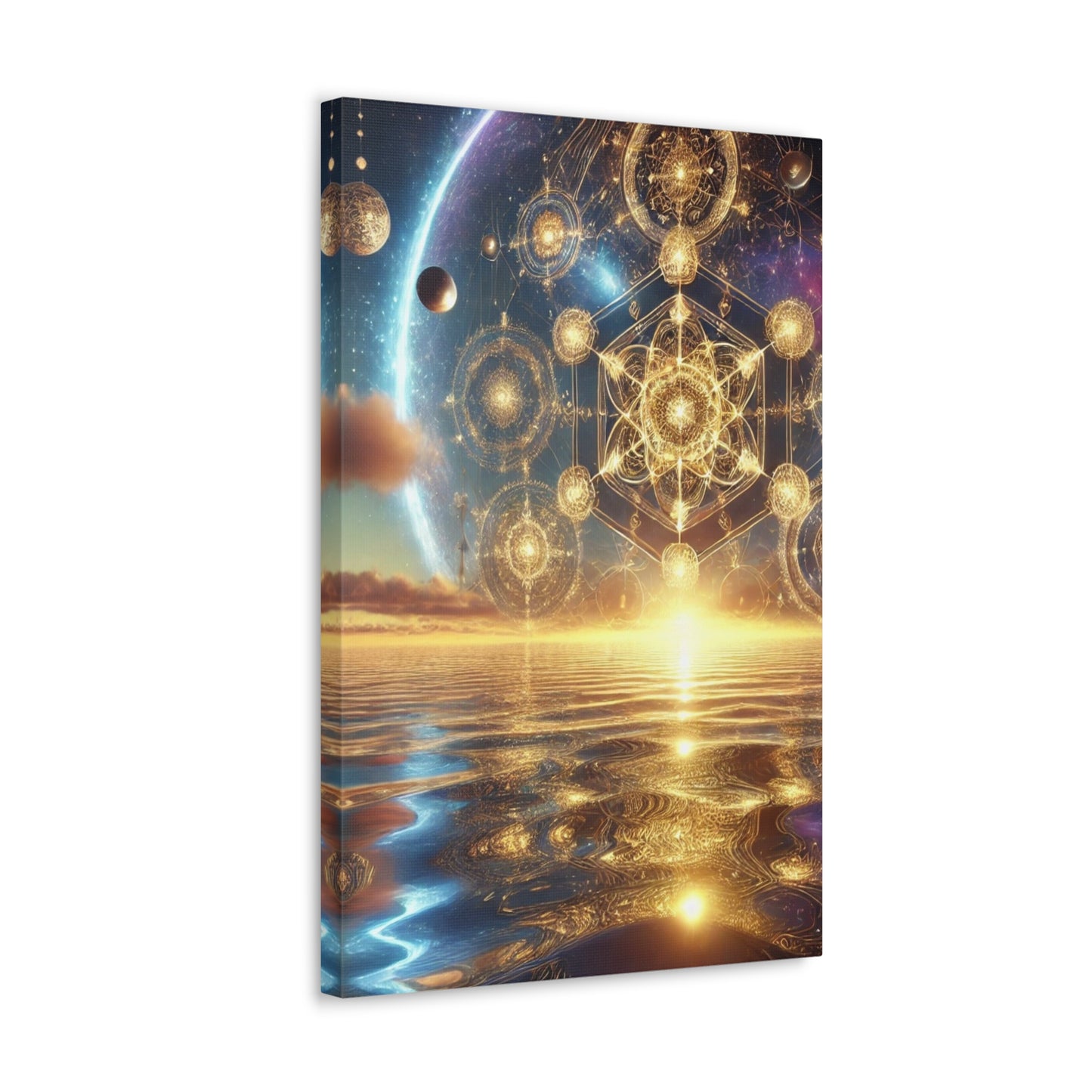 Sacred Geometry Art Canvas Ed. 94