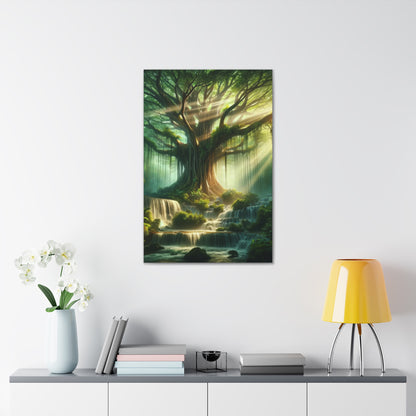 Trees of Light Art Canvas Ed. 22