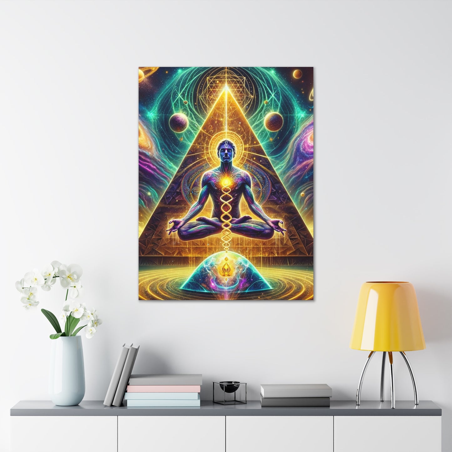 Quantum Entanglement Art Canvas Ed. 11