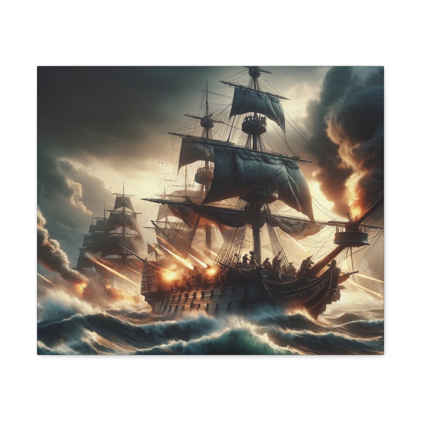 Voyage & Conquest Art Canvas Ed. 1