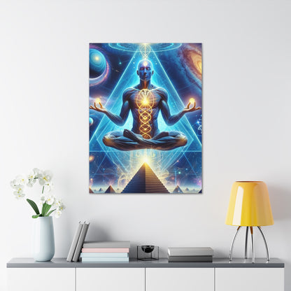 Quantum Entanglement Art Canvas Ed. 23