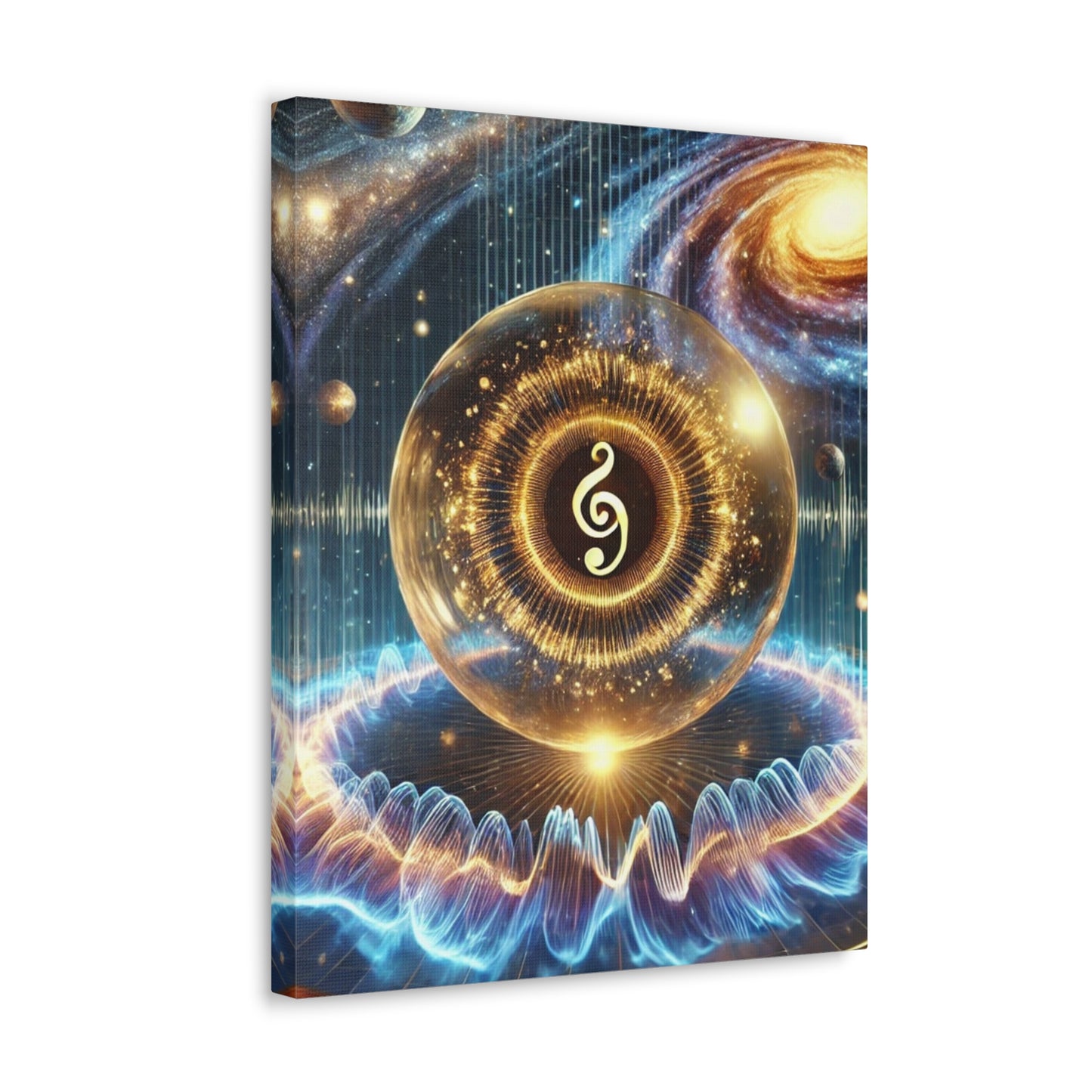 Sacred Geometry Art Canvas Ed. 62