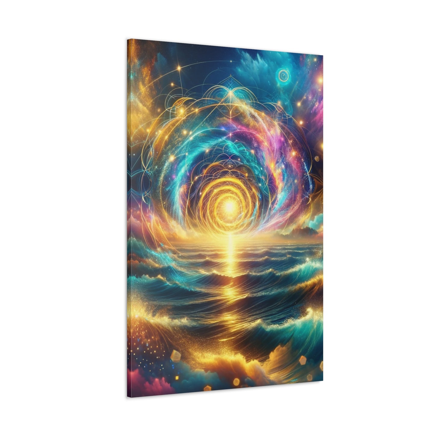 Serene Ocean Art Canvas Ed. 17