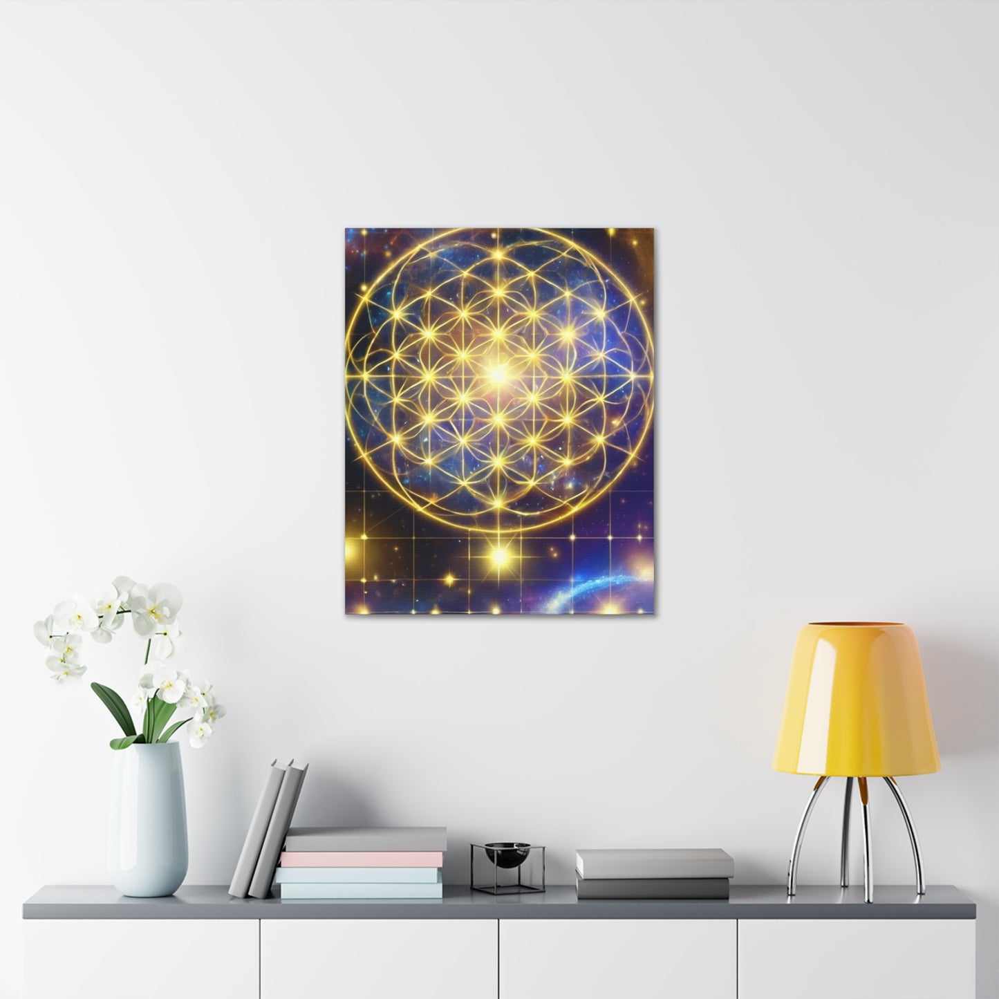 Sacred Geometry Art Canvas Ed. 73