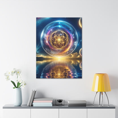 Sacred Geometry Art Canvas Ed. 15