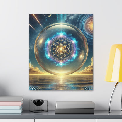 Sacred Geometry Art Canvas Ed. 18