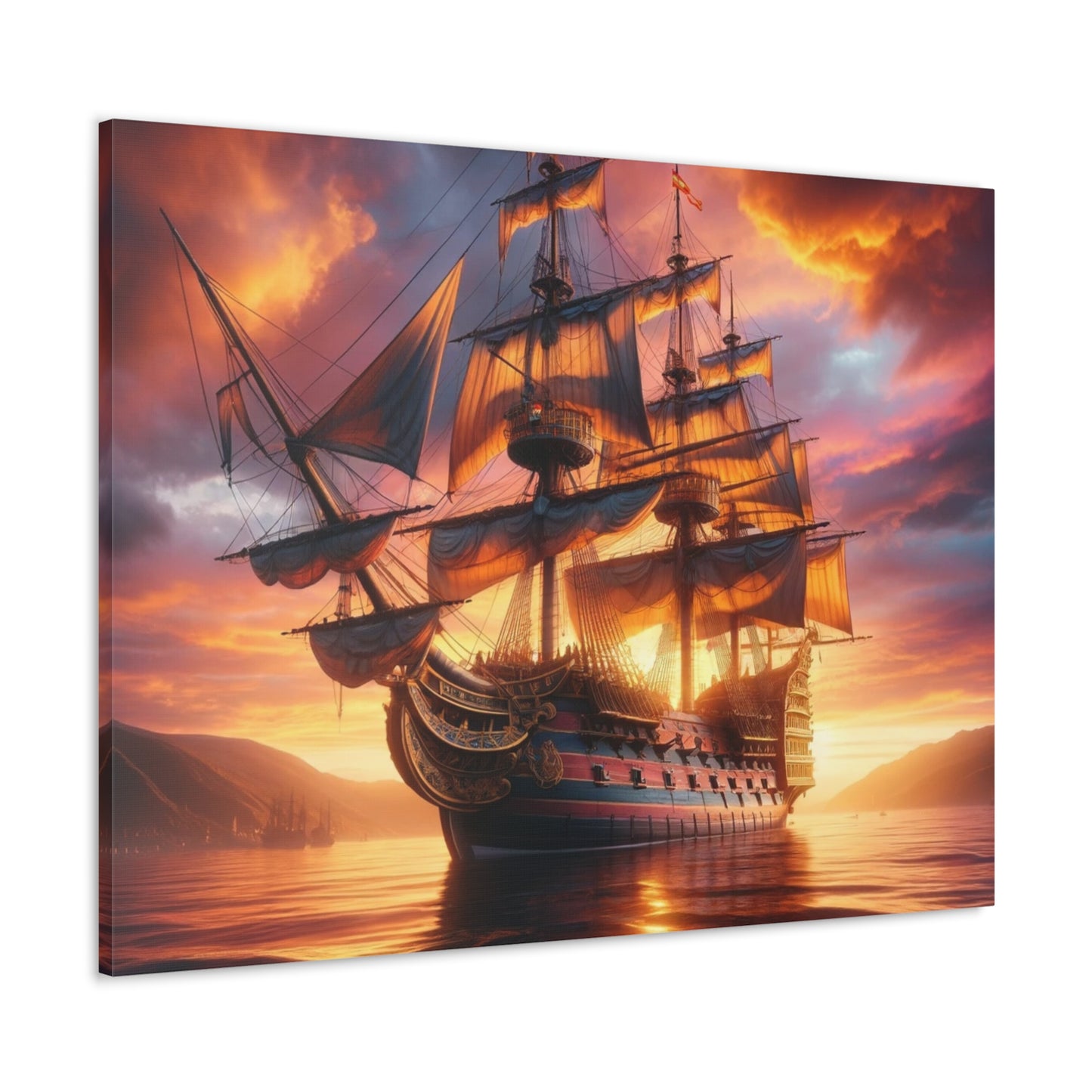 Voyage & Conquest Art Canvas Ed. 18