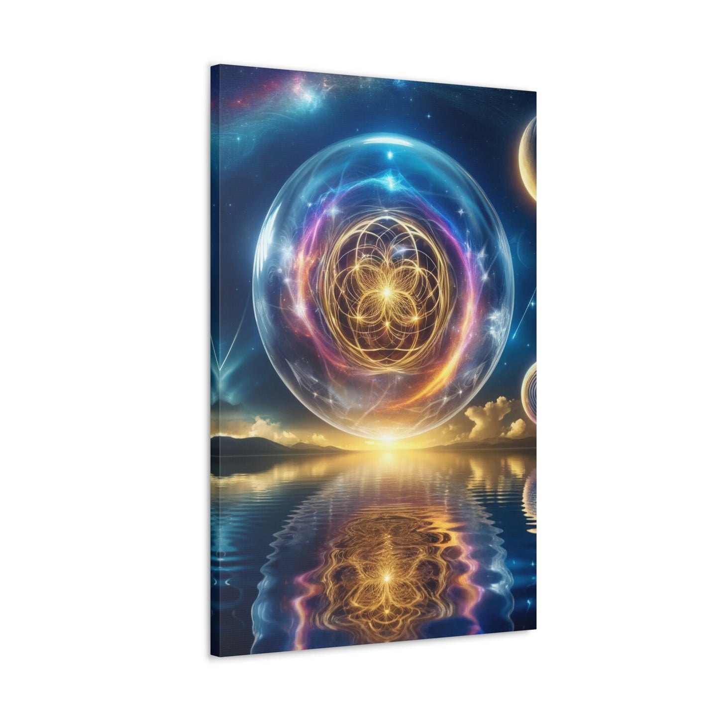 Sacred Geometry Art Canvas Ed. 15