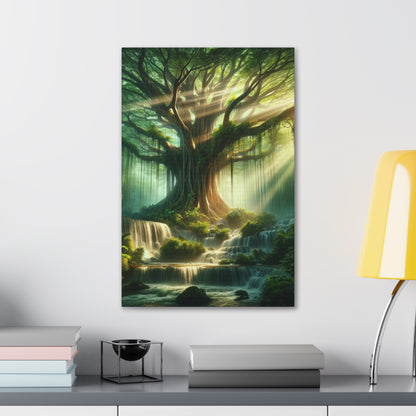 Trees of Light Art Canvas Ed. 22