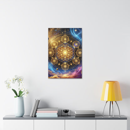 Sacred Geometry Art Canvas Ed. 68