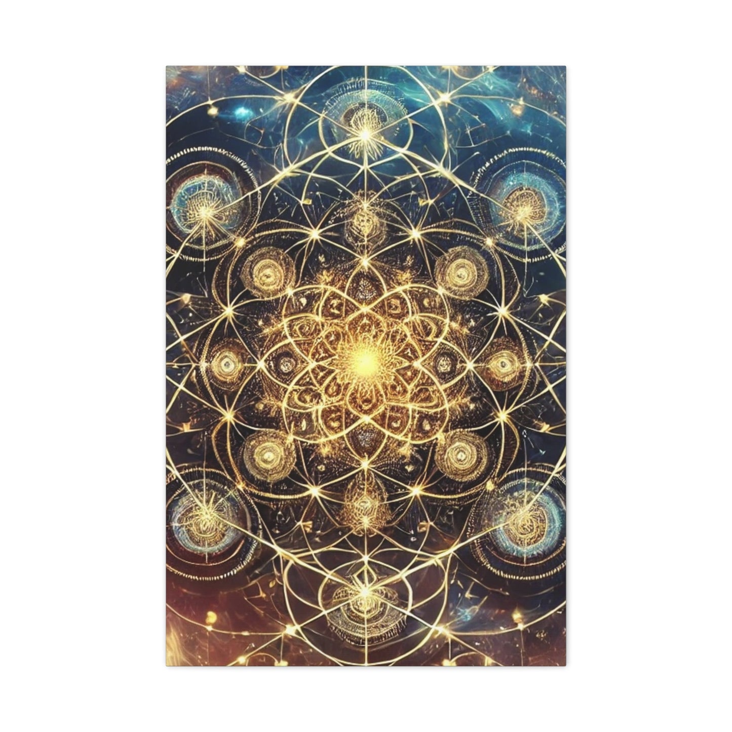 Sacred Geometry Art Canvas Ed. 75