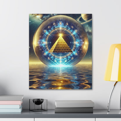 Sacred Geometry Art Canvas Ed. 41