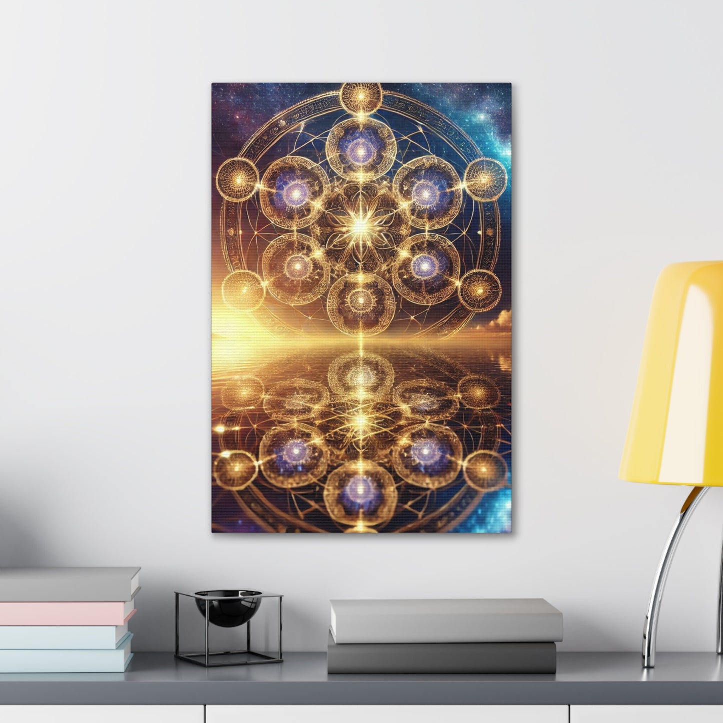 Sacred Geometry Art Canvas Ed. 95