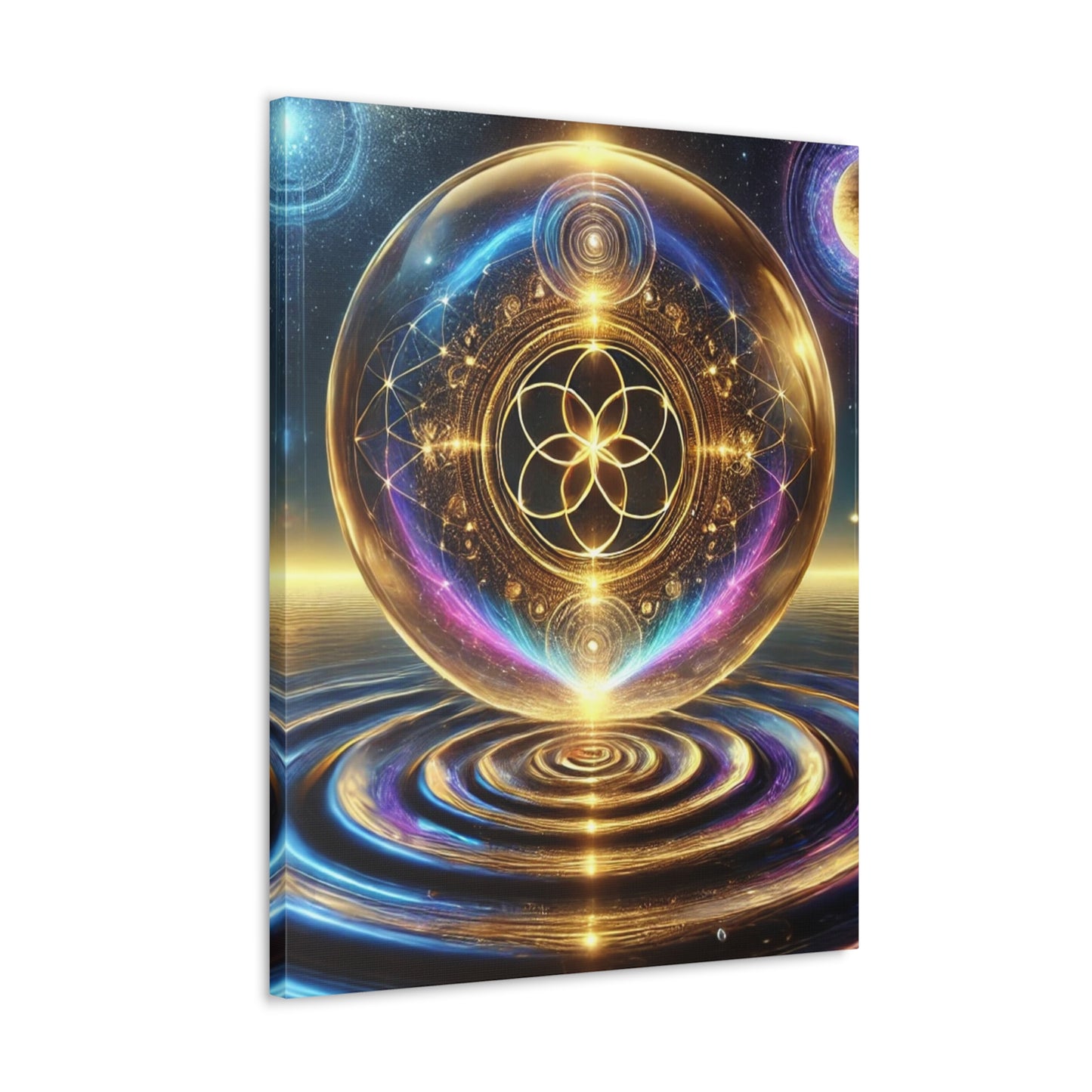 Sacred Geometry Art Canvas Ed. 26