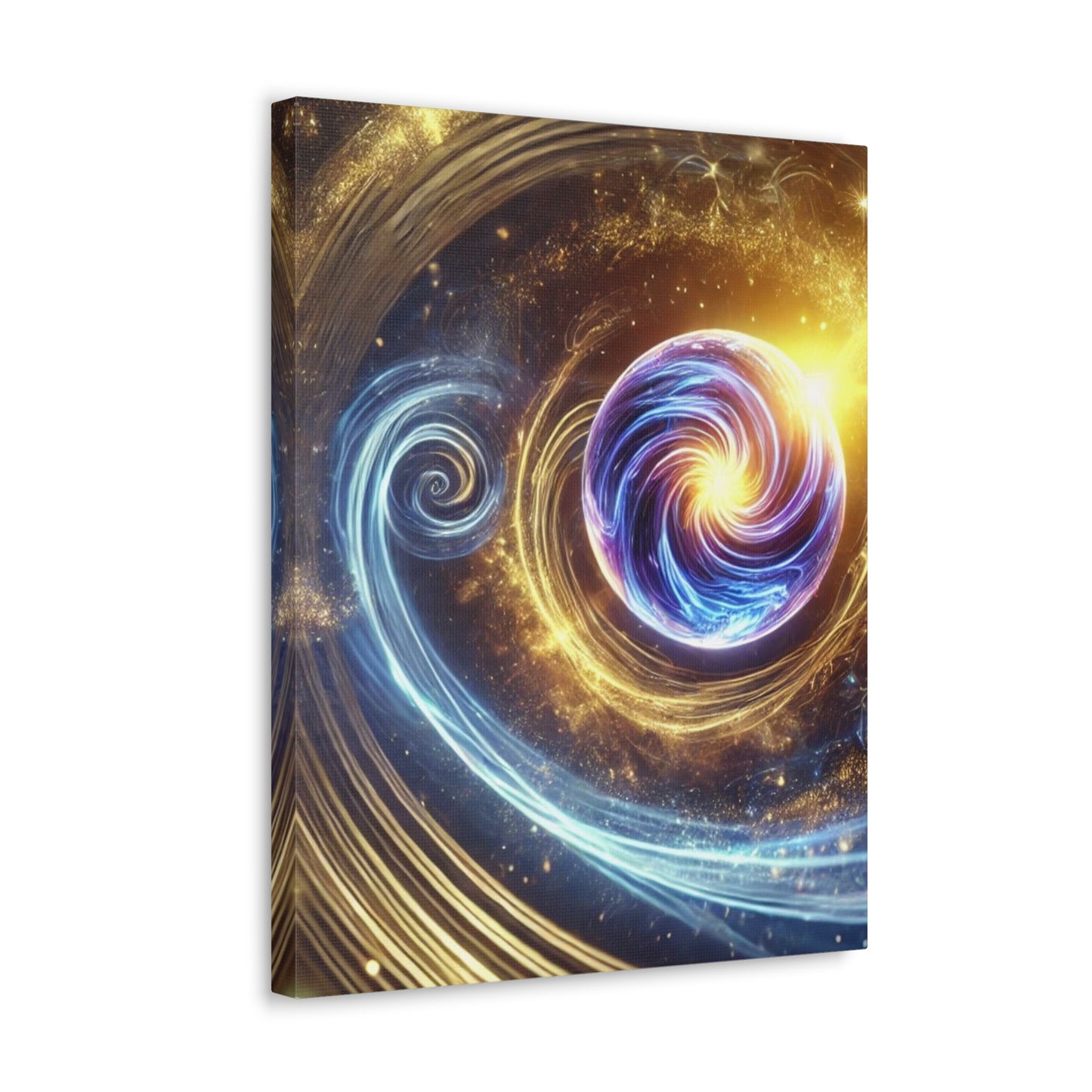 Energetic Orbs Art Canvas Ed. 15