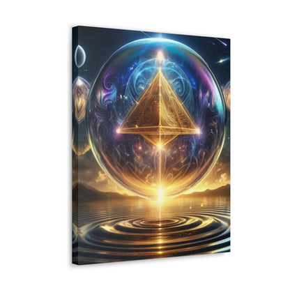 Sacred Geometry Art Canvas Ed. 32