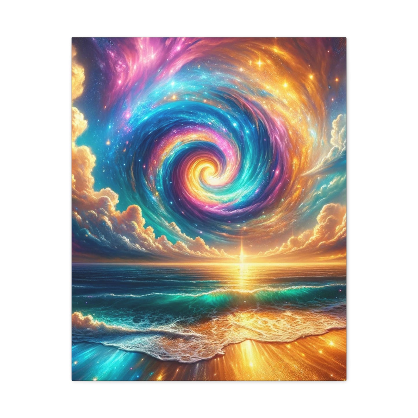 Serene Ocean Art Canvas Ed. 16