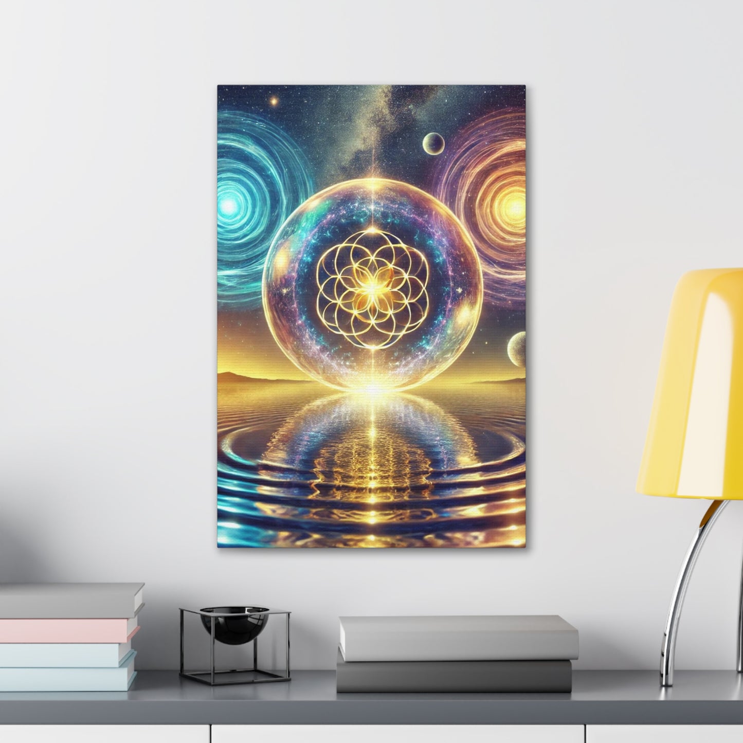 Sacred Geometry Art Canvas Ed. 13