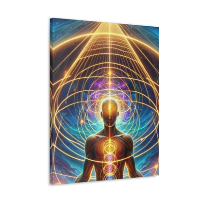 Quantum Entanglement Art Canvas Ed. 30