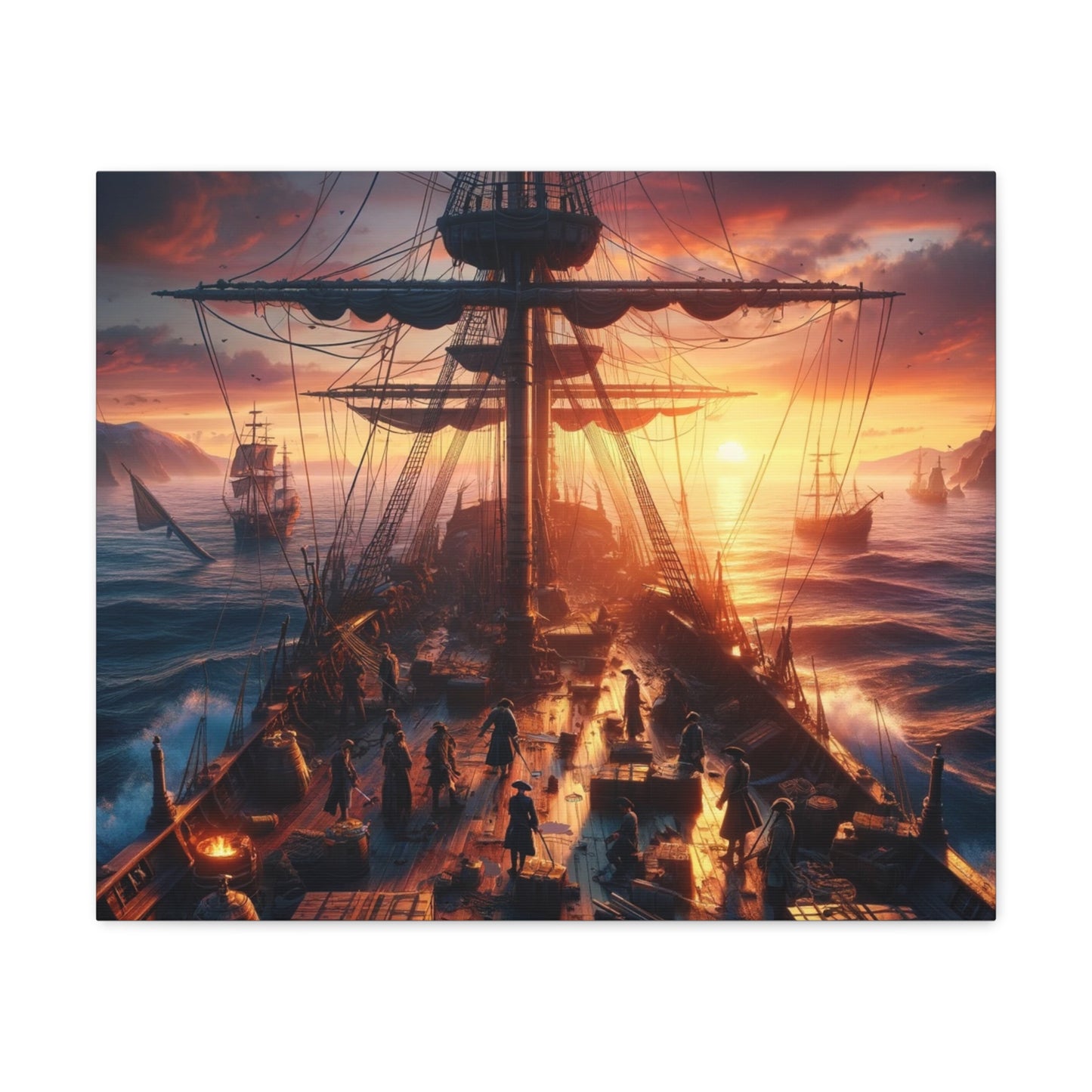 Voyage & Conquest Art Canvas Ed. 5