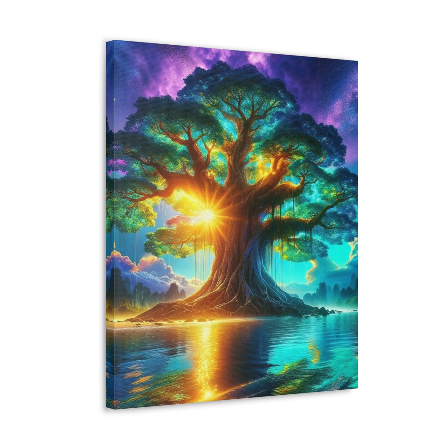 Trees of Light Art Canvas Ed. 14