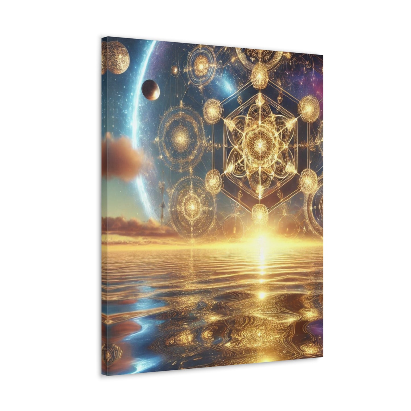 Sacred Geometry Art Canvas Ed. 94