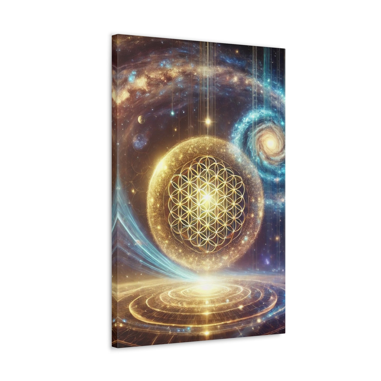 Sacred Geometry Art Canvas Ed. 58