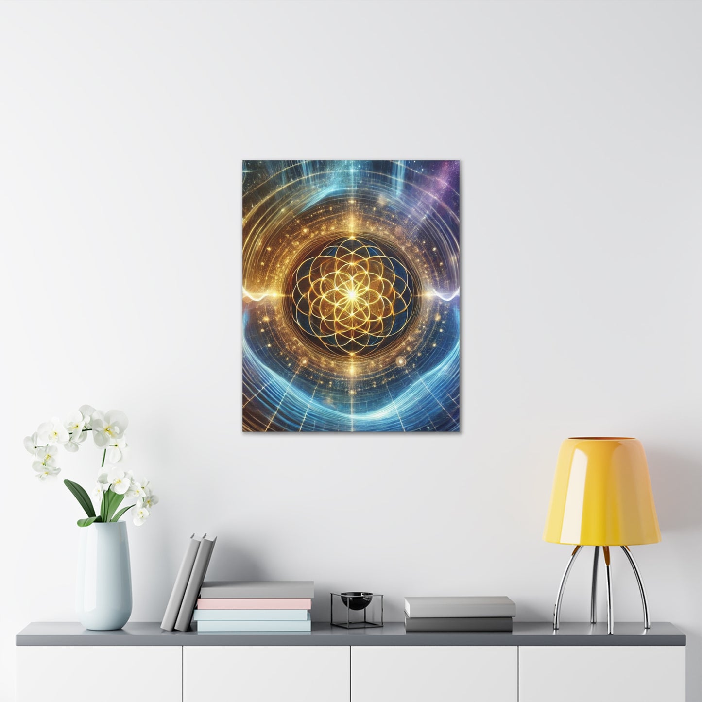 Sacred Geometry Art Canvas Ed. 6