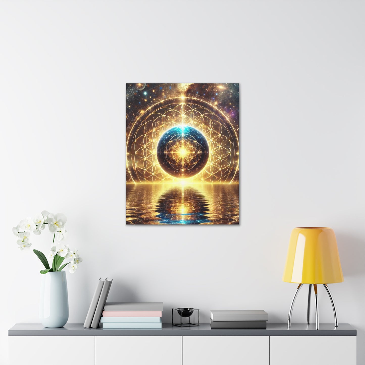 Sacred Geometry Art Canvas Ed. 51