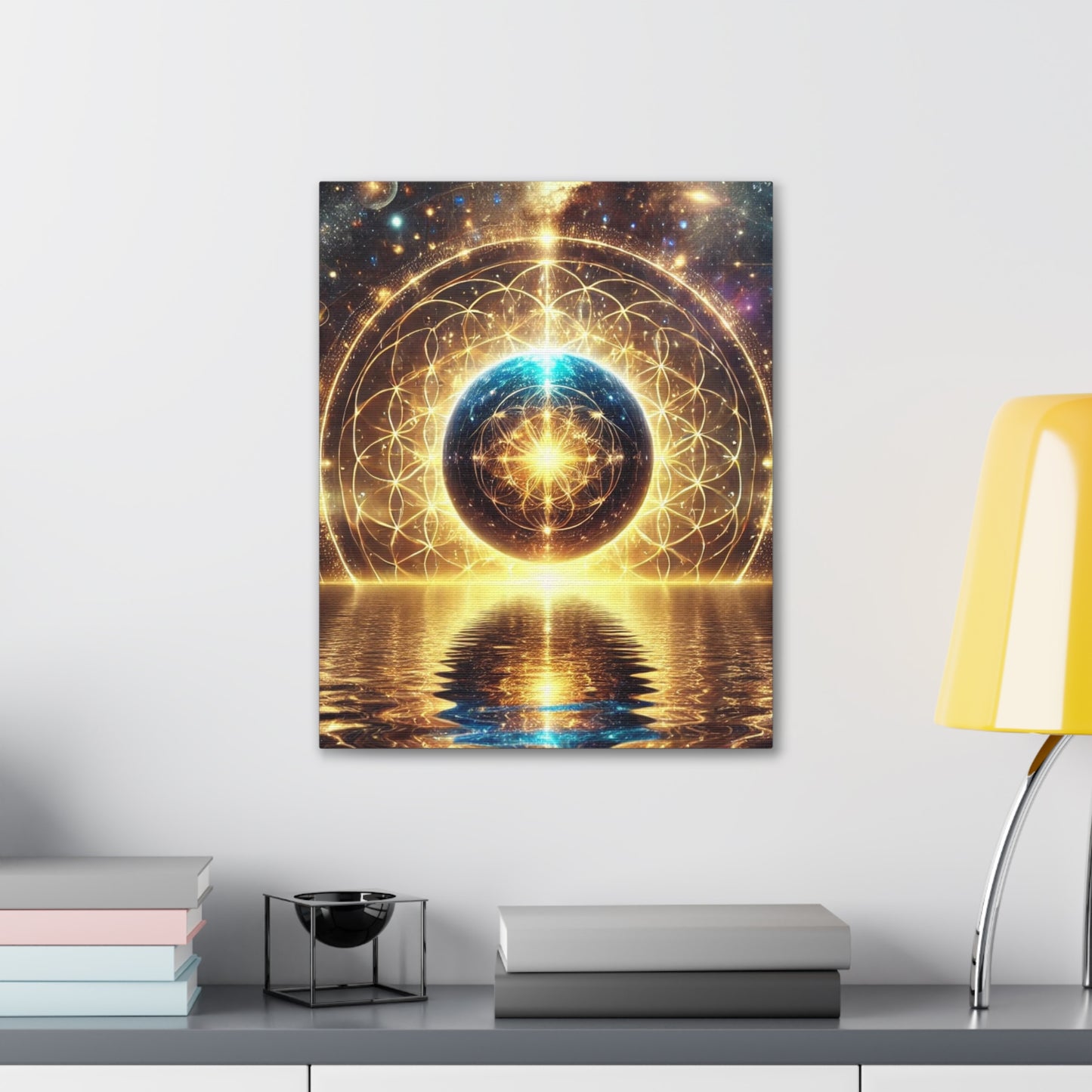 Sacred Geometry Art Canvas Ed. 51