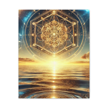 Sacred Geometry Art Canvas Ed. 96