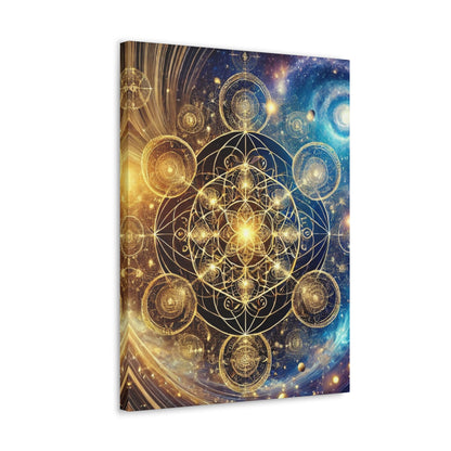 Sacred Geometry Art Canvas Ed. 67