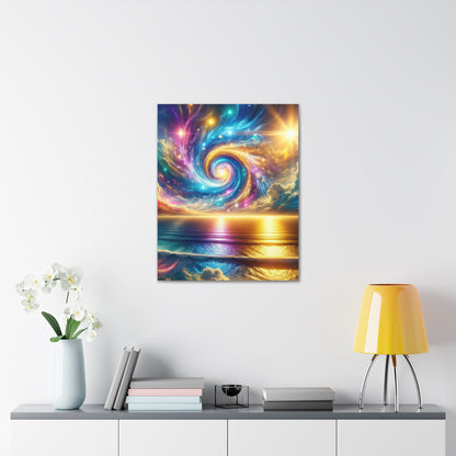 Serene Ocean Art Canvas Ed. 4