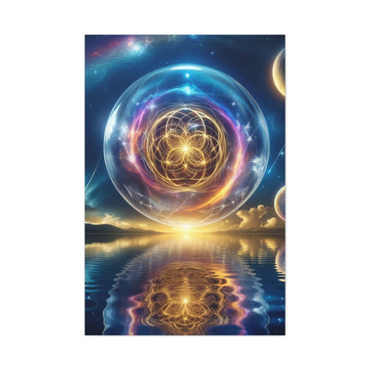 Sacred Geometry Art Canvas Ed. 15