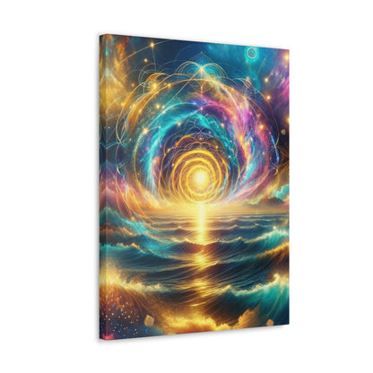 Serene Ocean Art Canvas Ed. 17