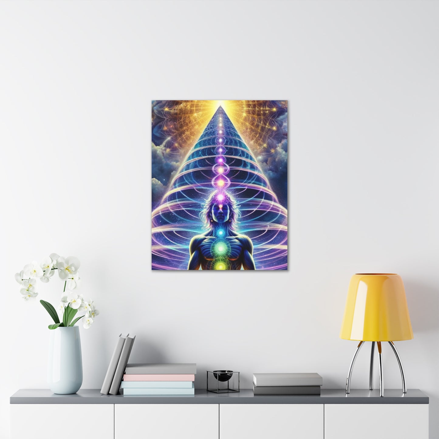 Quantum Entanglement Art Canvas Ed. 8