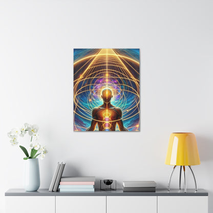 Quantum Entanglement Art Canvas Ed. 30