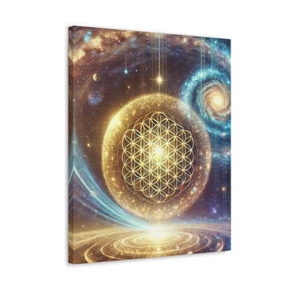 Sacred Geometry Art Canvas Ed. 58