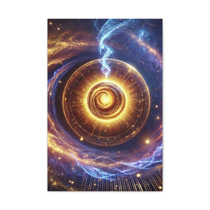 Energetic Orbs Art Canvas Ed. 11