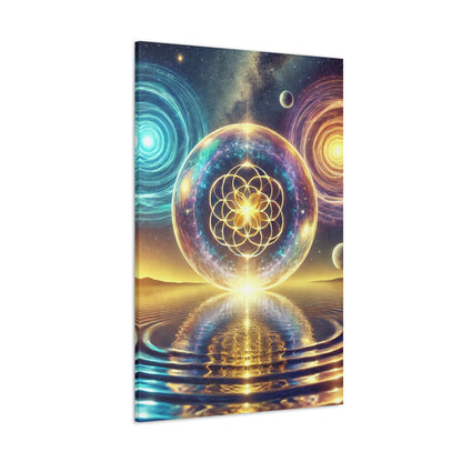 Sacred Geometry Art Canvas Ed. 13