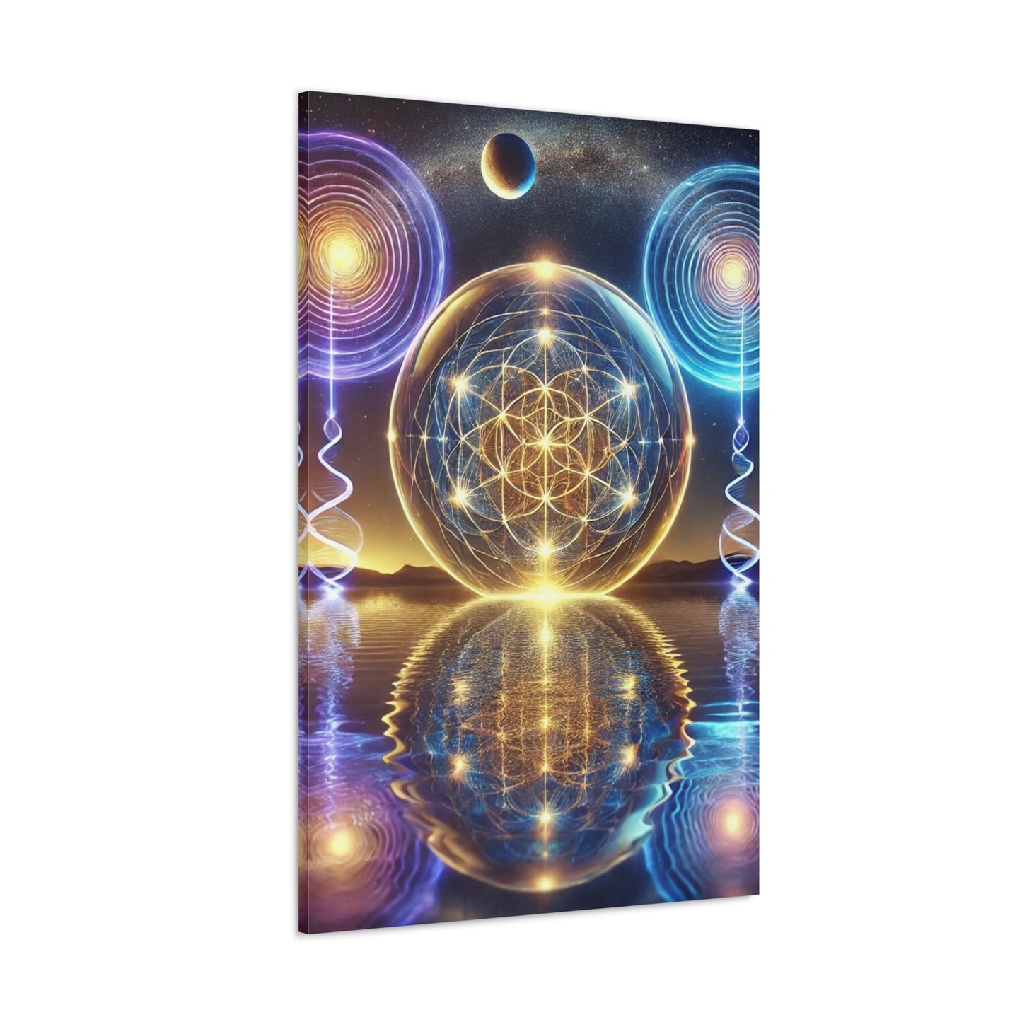 Sacred Geometry Art Canvas Ed. 17