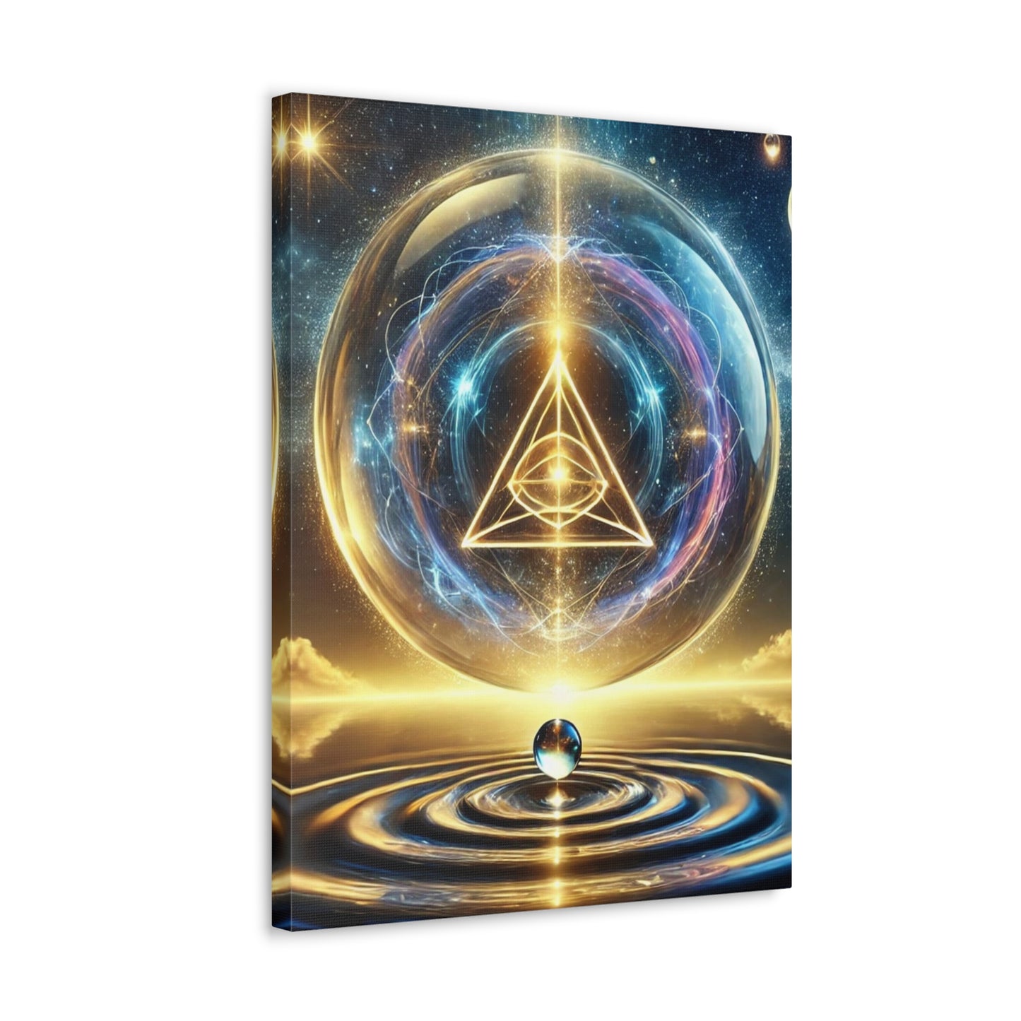 Sacred Geometry Art Canvas Ed. 33