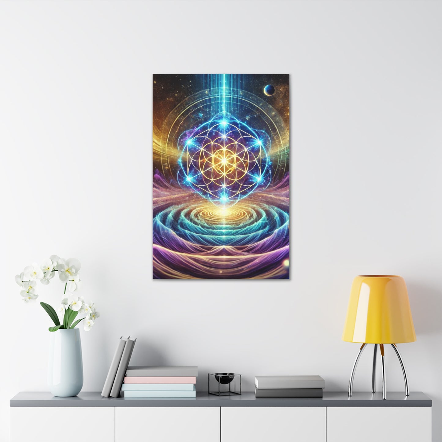 Sacred Geometry Art Canvas Ed. 4