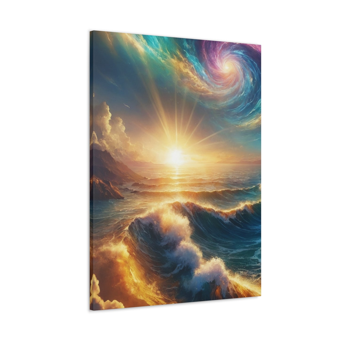 Serene Ocean Art Canvas Ed. 18