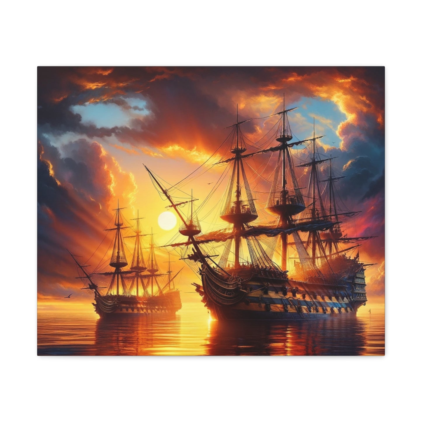 Voyage & Conquest Art Canvas Ed. 20