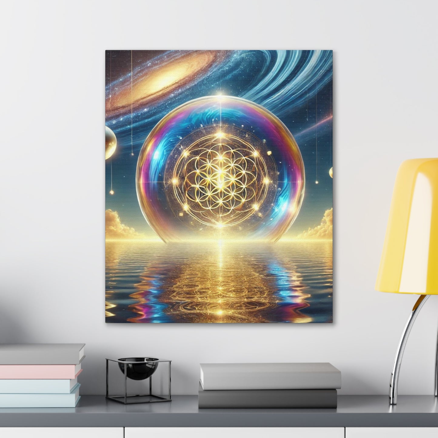 Sacred Geometry Art Canvas Ed. 22