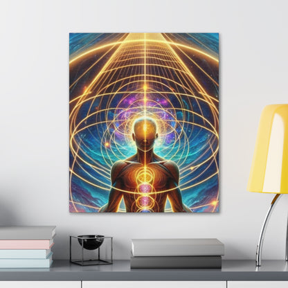 Quantum Entanglement Art Canvas Ed. 30