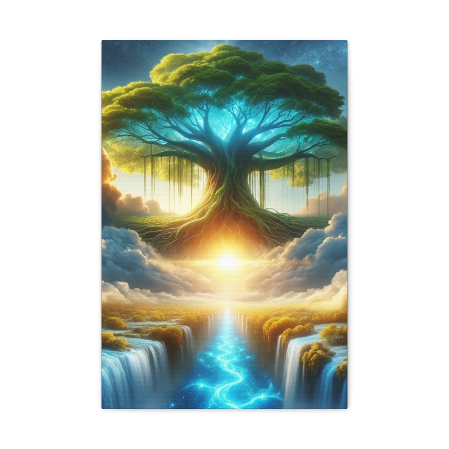 Trees of Light Art Canvas Ed. 24